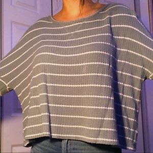 Long sleeve striped shirt!